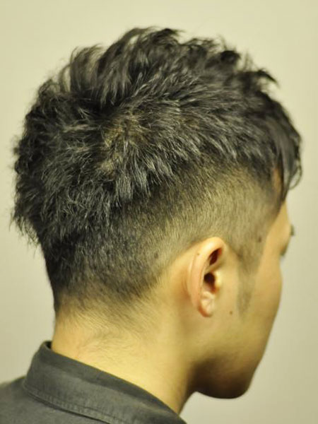 ヘアカタログ ショートバック